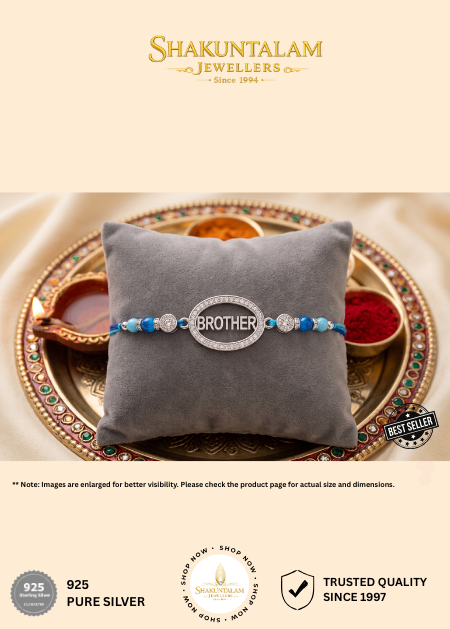 Silver 925 Rakhi Brother 2