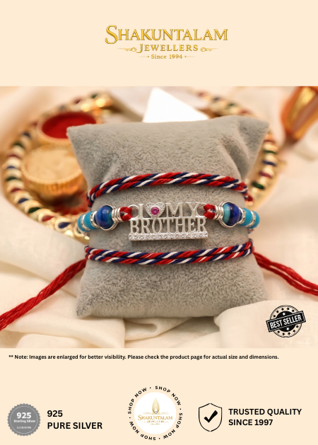 Silver 925 Rakhi Brother 3
