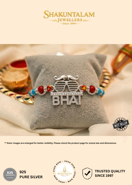 Silver 925 Rakhi Bhai 3